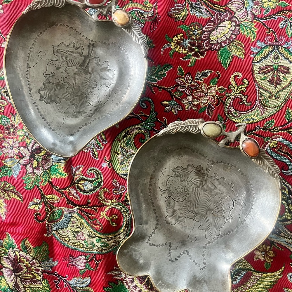 Antique trinket dishes